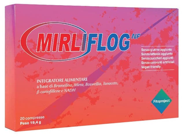 Mirliflog Bromelina + Boswellia – 20 compresse