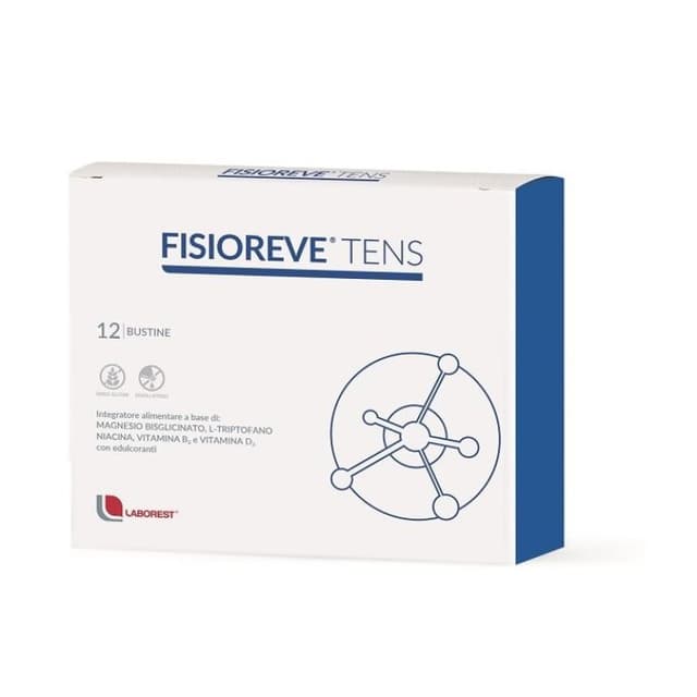 Fisioreve TENS Magnesio 225 mg + L-triptofano – 12 bustine