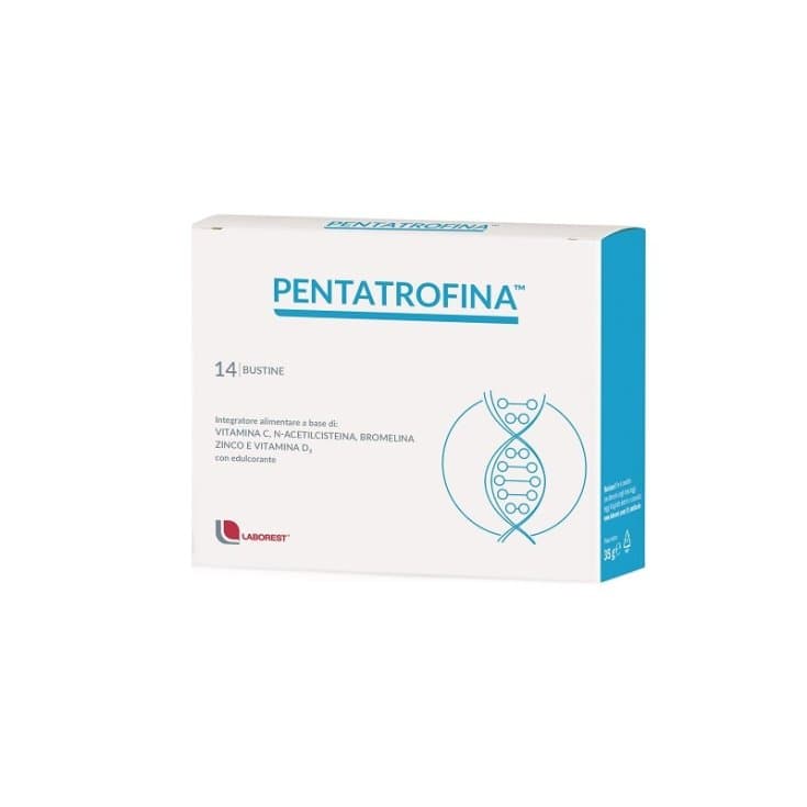 Pentatrofina Vitamina C 1.000 mg + N-acetilcisteina – 14 bustine