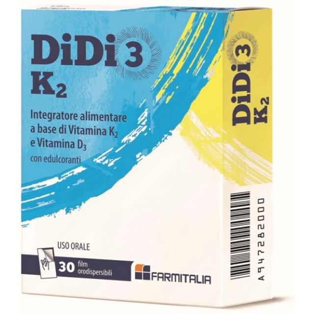 Didi3 K2 Vitamina D3 – 30 compresse orodispersibili