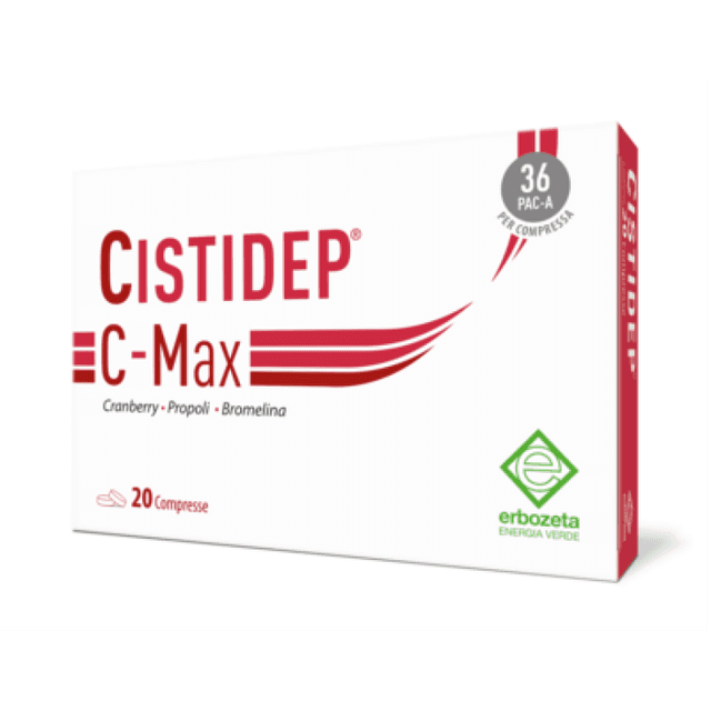 Cistidep C-Max Mirtillo rosso + D-mannosio – 20 compresse