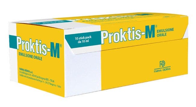 Proktis-M Emulsione Diosmina – 10 stick da 10 ml