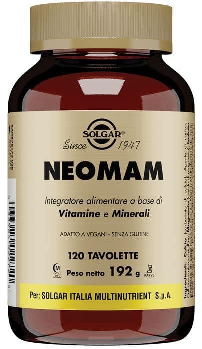 Solgar Neomam – 120 compresse Gravidanza e Allattamento