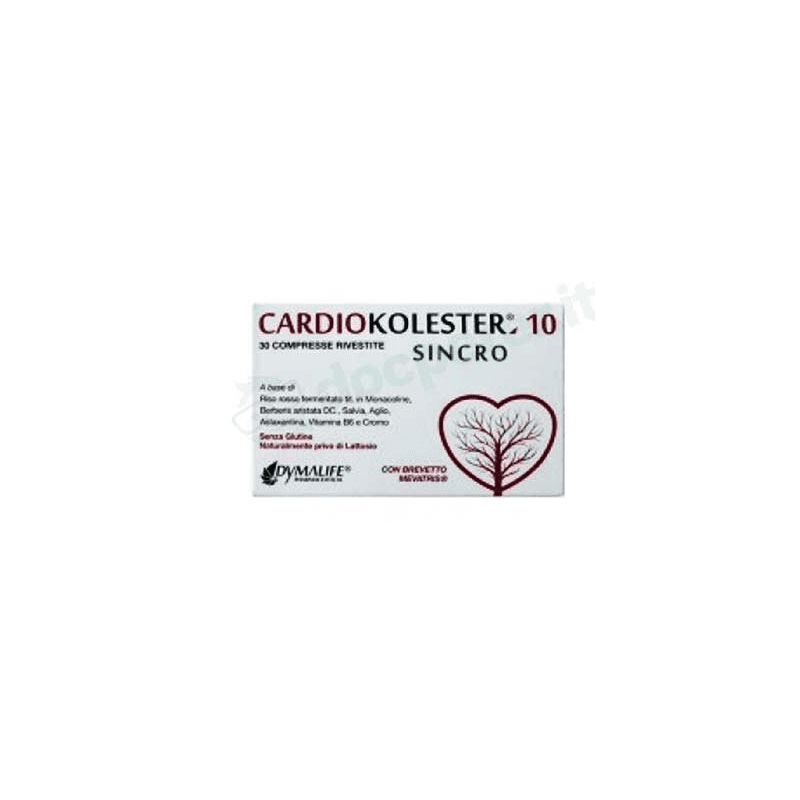 Cardio Kolester 10 Sincro Berberina 300 mg + Aglio – 30 compresse