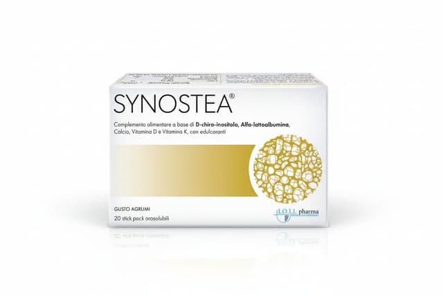 Synostea Vitamina D + Vitamina K – 20 Bustine Integratore Alimentare