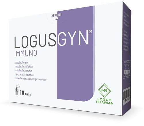 Logusgyn Immuno Fermenti lattici probiotici + Beta-glucani – 10 bustine