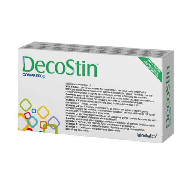 Decostin Multivitaminico + Vite rossa – 30 compresse
