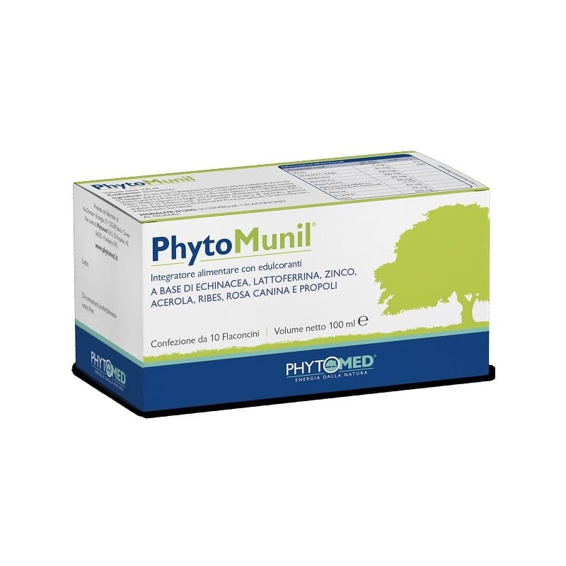 Phytomunil 10 Vitamina C 80 mg + Lattoferrina – 10 fiale da 10 ml