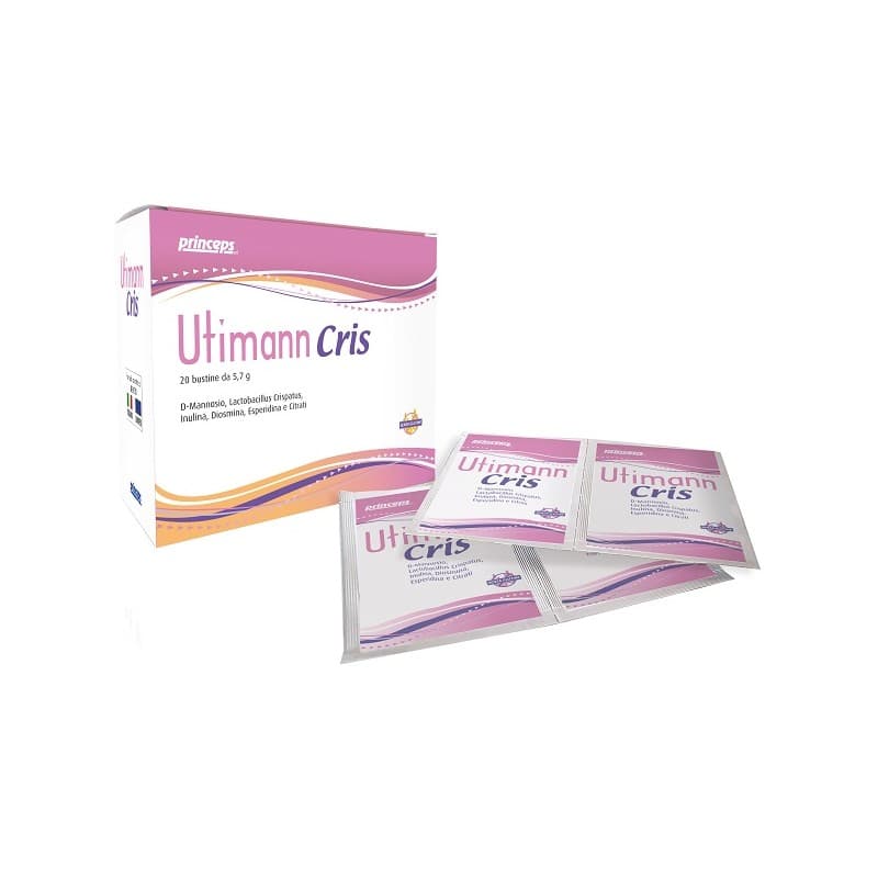 Utimann Cris Inulina 8.970 mg + D-mannosio – 20 bustine