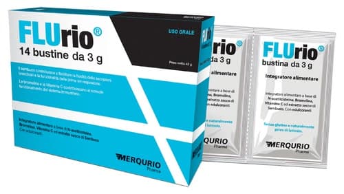 Flurio N-acetilcisteina + Bromelina – 14 bustine