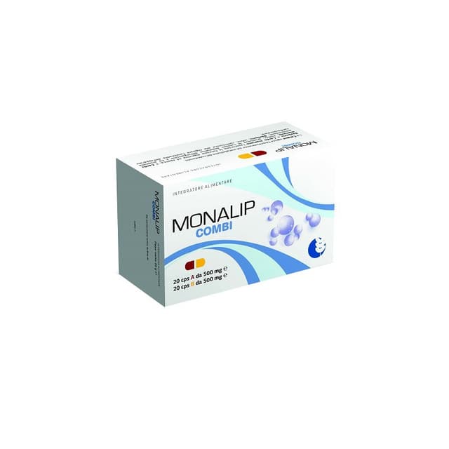 Monalip Combi Riso rosso fermentato 95 mg + Coenzima Q10 – 20+20 capsule (A+B)