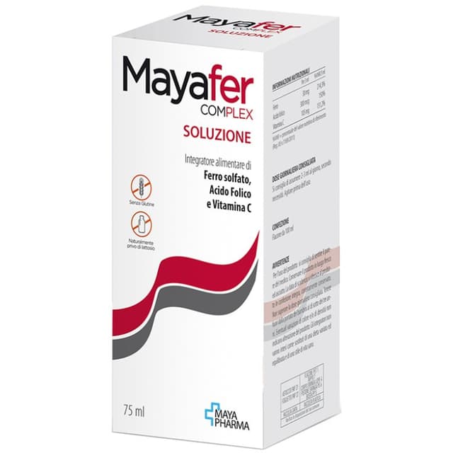 Mayafer Complex Vitamina C + Ferro – Soluzione 75 ml