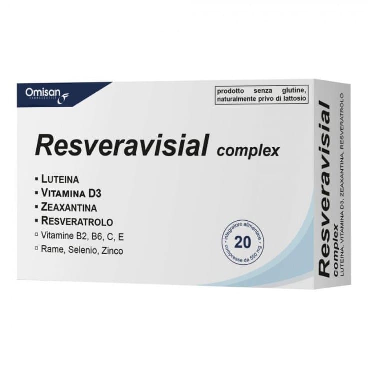 Resveravisial Complex – 20 compresse con resveratrolo