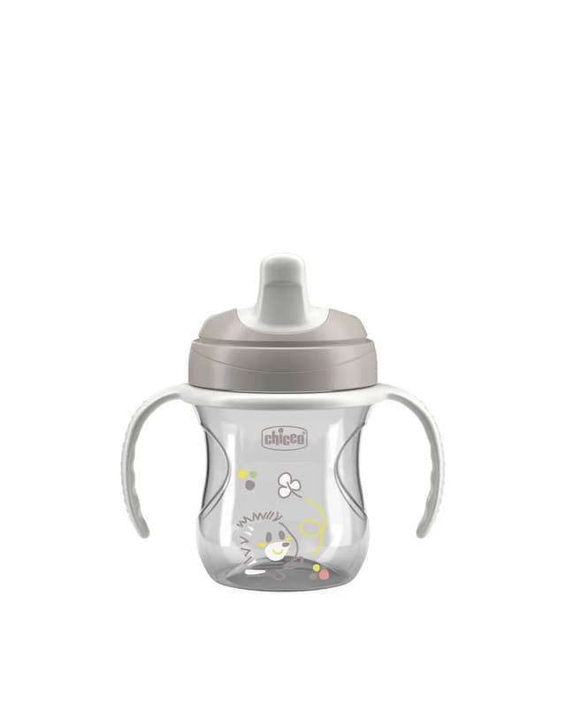 Chicco Tazza di Apprendimento Grigia da 6 Mesi