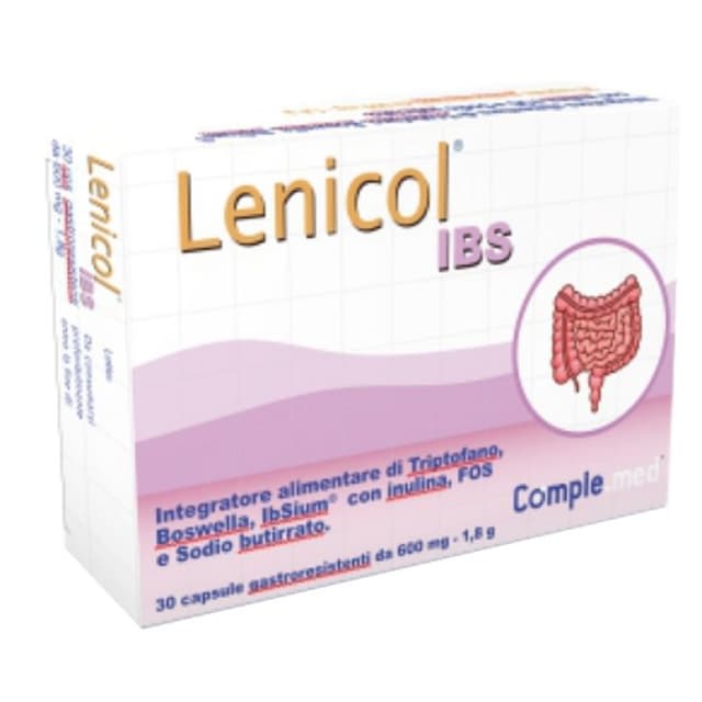 Lenicol IBS L-triptofano + Boswellia – 30 capsule