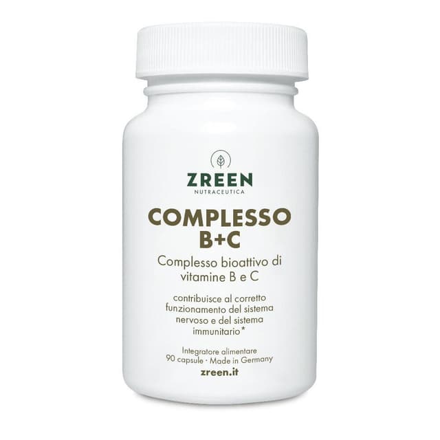 Zreen Complesso B+C Vitamina C – 90 capsule