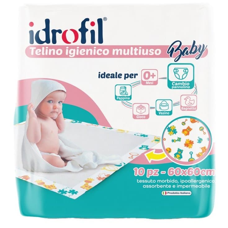 Tappetini Igienici Baby 60x60 – 10 Pezzi