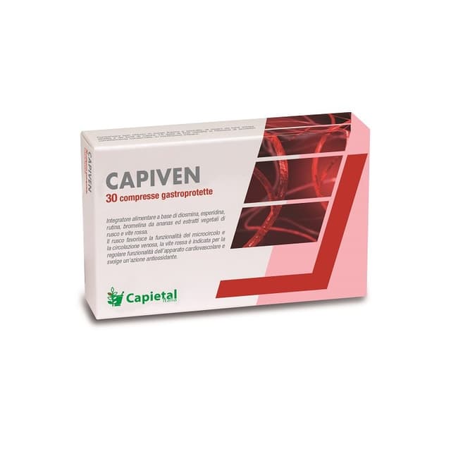 Capiven Diosmina 450 mg + Rutina – 30 compresse gastroresistenti