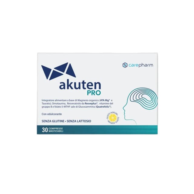 Akuten Pro Magnesio + Resveratrolo – 30 compresse