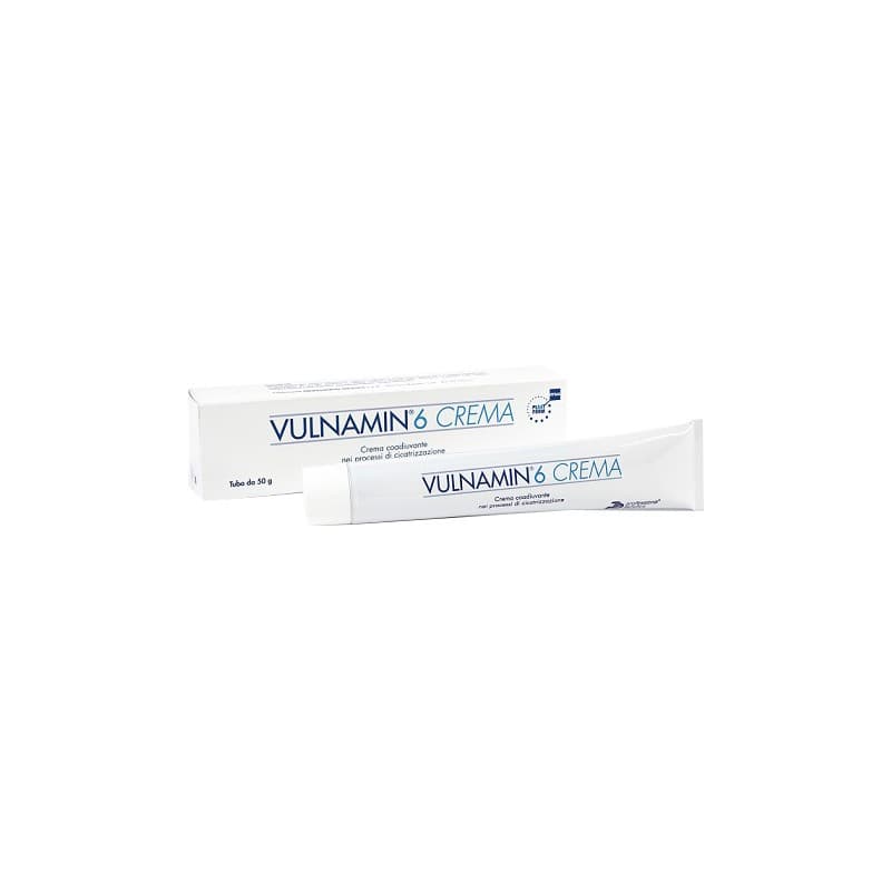 Vulnamin 6 Crema 50 g – Dispositivo medico con aminoacidi e ialuronate