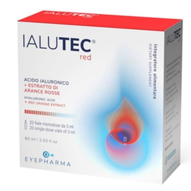 Ialutec Red – 20 Fiale Monodose con Acido Ialuronico