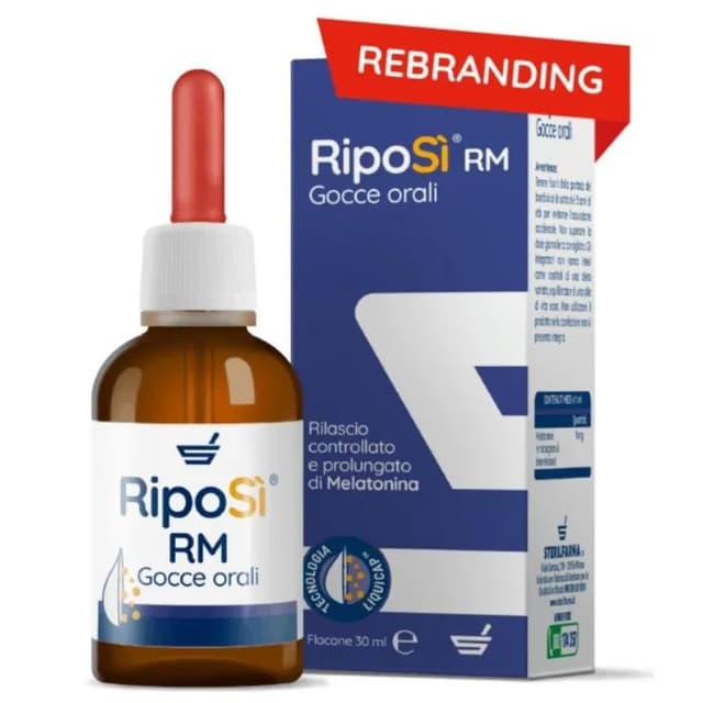 Riposi' RM Gocce Orali Melissa + Passiflora – 30 ml