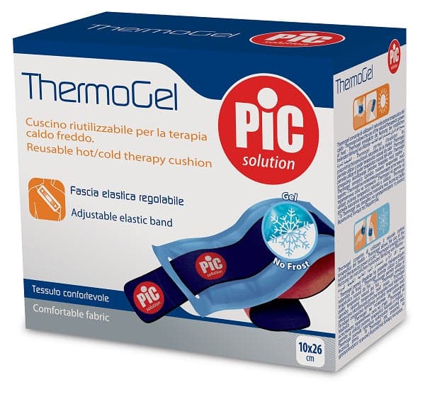 Thermogel Compressione Calore – 10×26 cm elastico