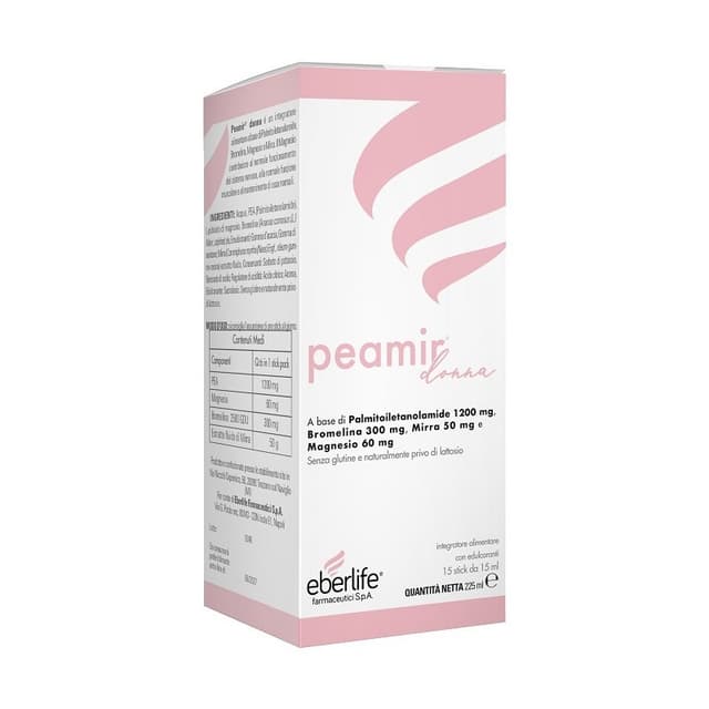 Peamir Donna Palmitoiletanolamide (PEA) 1.200 mg + Magnesio – 15 bustine
