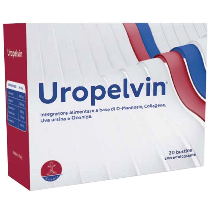 Uropelvin D-mannosio + Collagene – 20 bustine integratore alimentare