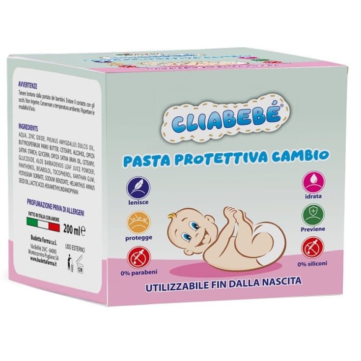 Cliabebè Pasta all'Ossido di Zinco – Protezione Pannolini