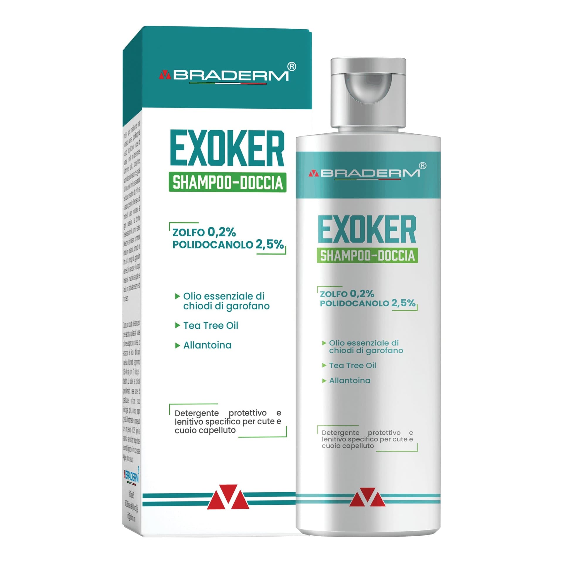 Exoker Shampoo Doccia – 150 ml