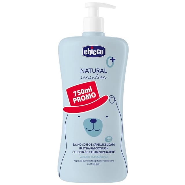 Chicco Natural Sensation Set: Gel lavante + Bagnoschiuma 750 ml