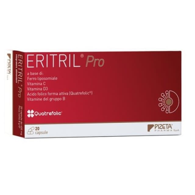 Eritril Pro Ferro + Multivitaminico – 20 capsule
