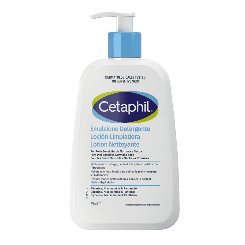 Cetaphil Emulsione detergente viso e corpo – 236 ml