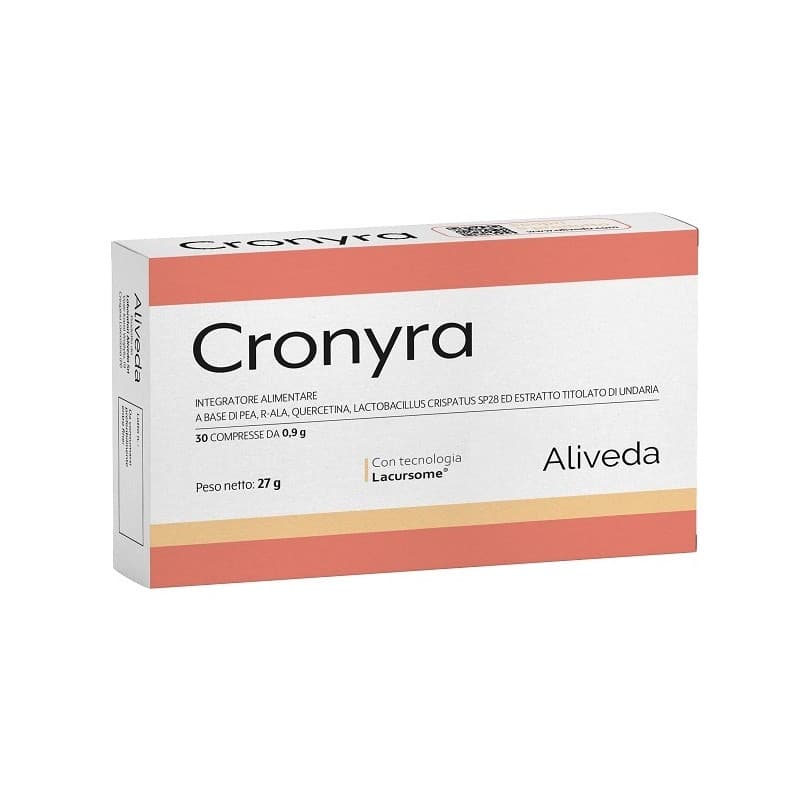Cronyra Palmitoiletanolamide (PEA) 600 mg + Quercetina – 30 Compresse Integratore per le Articolazioni