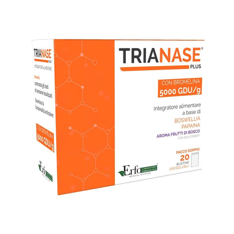Trianase Plus Frutti di Bosco – 20 Beutel
