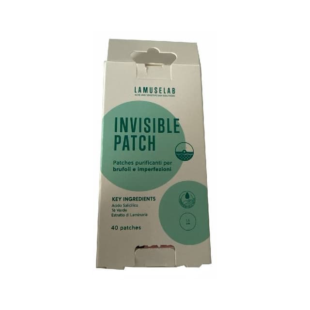 LaMuseLab Invisible Patch – 40 patch invisibili anti brufoli