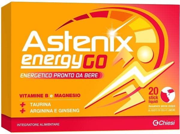 Astenix Energy Go Magnesio + L-arginina – 20 bustine integratore