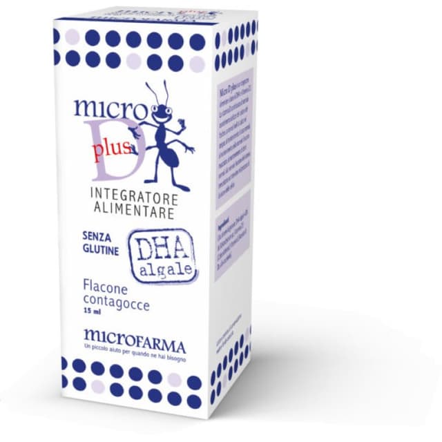 Micro D Plus Omega-3 DHA + Vitamina D3 – 30 ml
