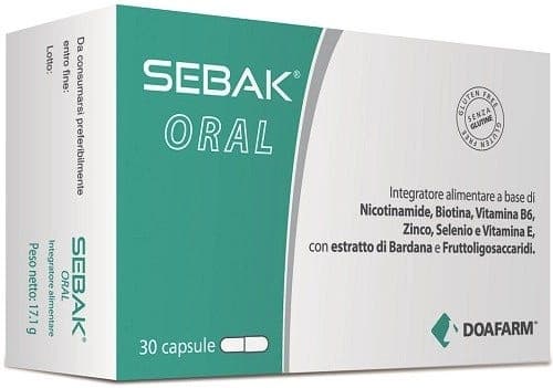 Sebak Oral – 30 capsule integratore