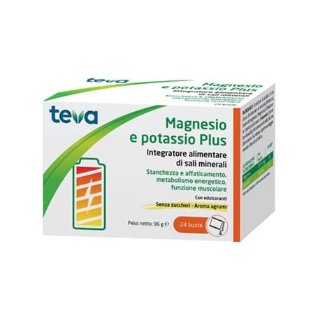 Magnesio Potassio Teva – 24 bustine