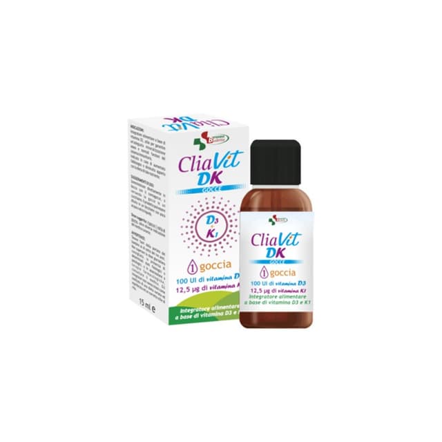 Cliavit DK Vitamina D3 + Vitamina K – Integratore alimentare
