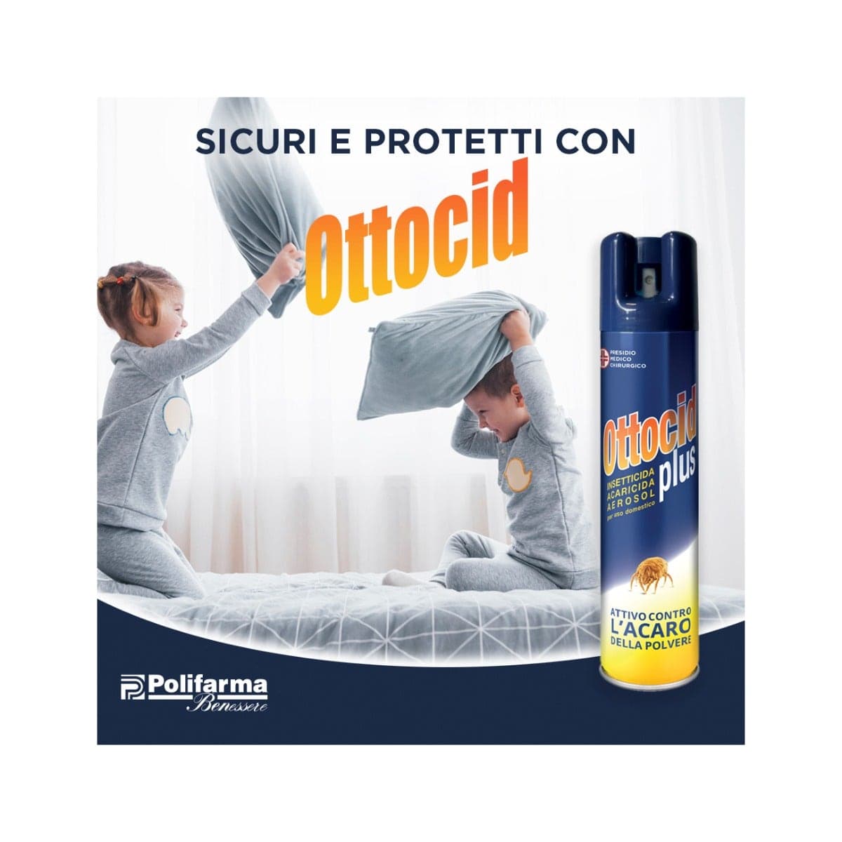 Ottocid Plus – 300 ml spray antiacari