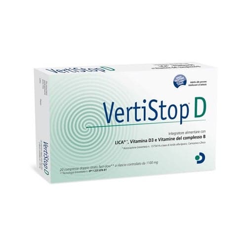 Vertistop D – 20 compresse da 1100 mg
