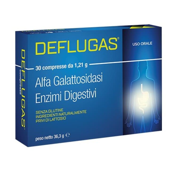 Deflugas Compresse da masticare – 30 pezzi