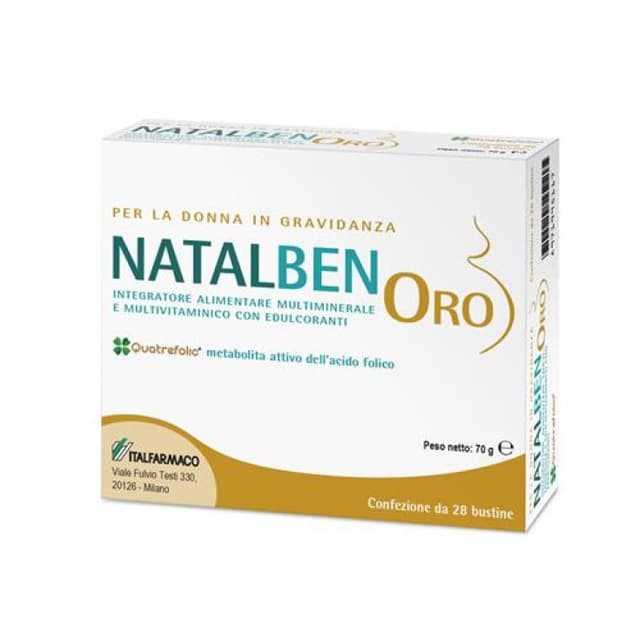 Natalben Oro Acido folico + Omega-3 DHA – 28 bustine