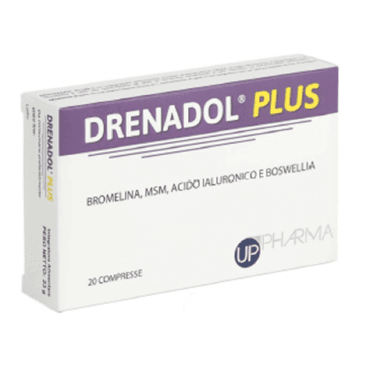 Drenadol Plus Bromelina 300 mg + Boswellia – 20 compresse
