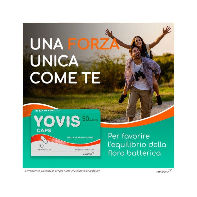 YOVIS Capsule Fermenti lattici probiotici – 10 capsule