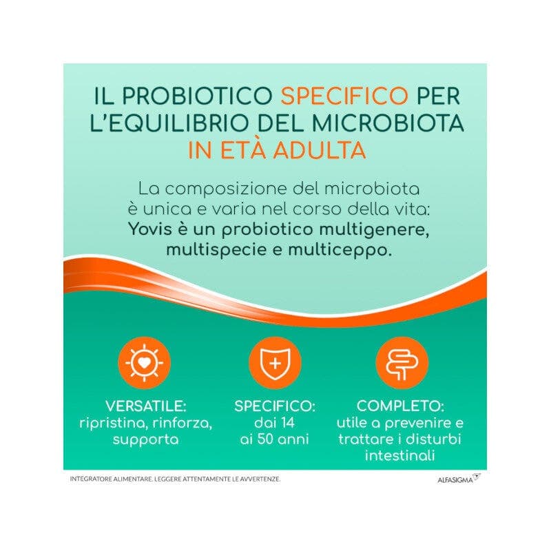 YOVIS Capsule Fermenti lattici probiotici – 10 capsule
