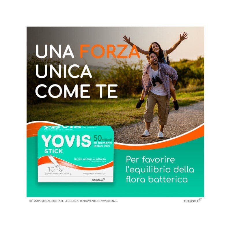 YOVIS Stick Fermenti lattici probiotici – 10 bustine